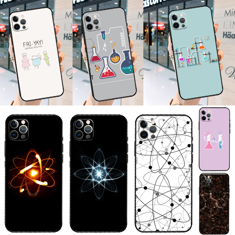 Realme C67 - เคสลายอะตอม เคมี วิทยาศาสตร์ สำหรับ Realme GT8