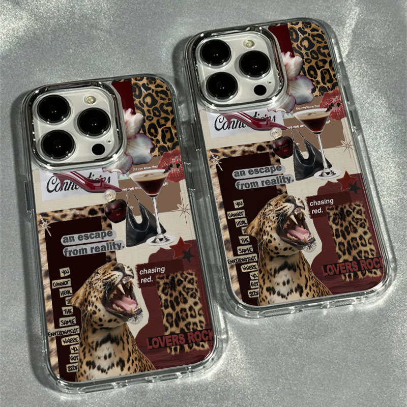 Apple Iphone 15 Pro Max - เคสโทรศัพท์ลายแก้วไวน์สไตล์วินเทจ สำหรับ iPhone 18 17 Pro