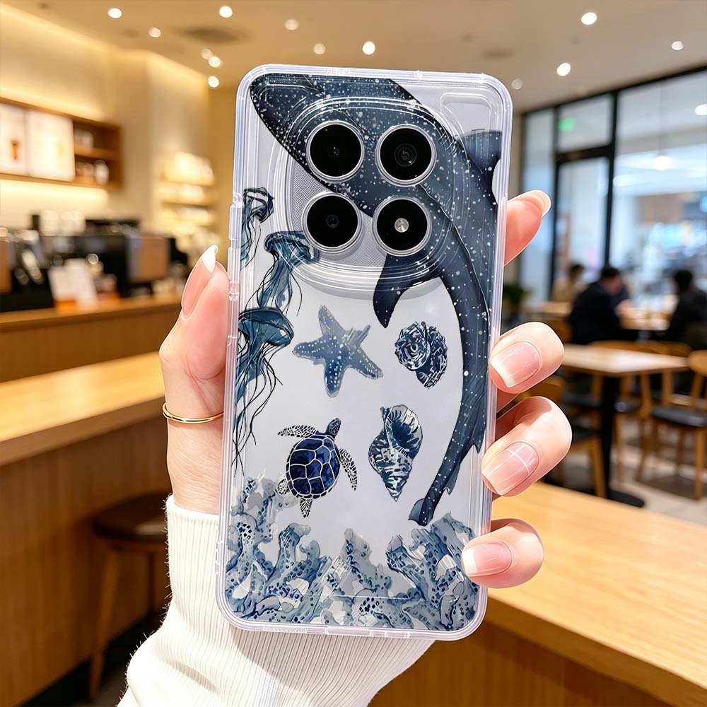 เคสโทรศัพท์ลายเต่าทะเลและวาฬสำ - Xiaomi Poco X6 บทวิจารณ์และราคา