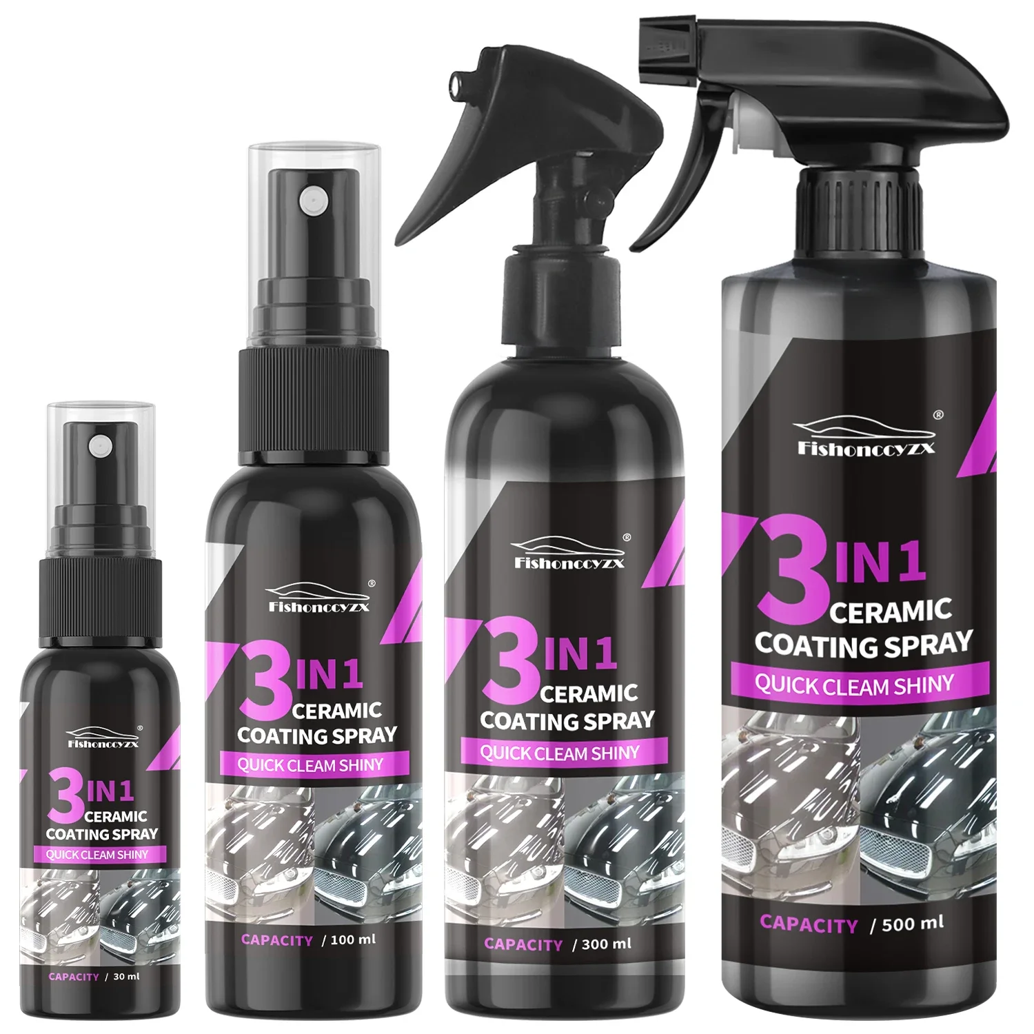 สเปรย์เคลือบเซรามิกสำหรับรถยนต - Nano Liquid Coating บทวิจารณ์และราคา
